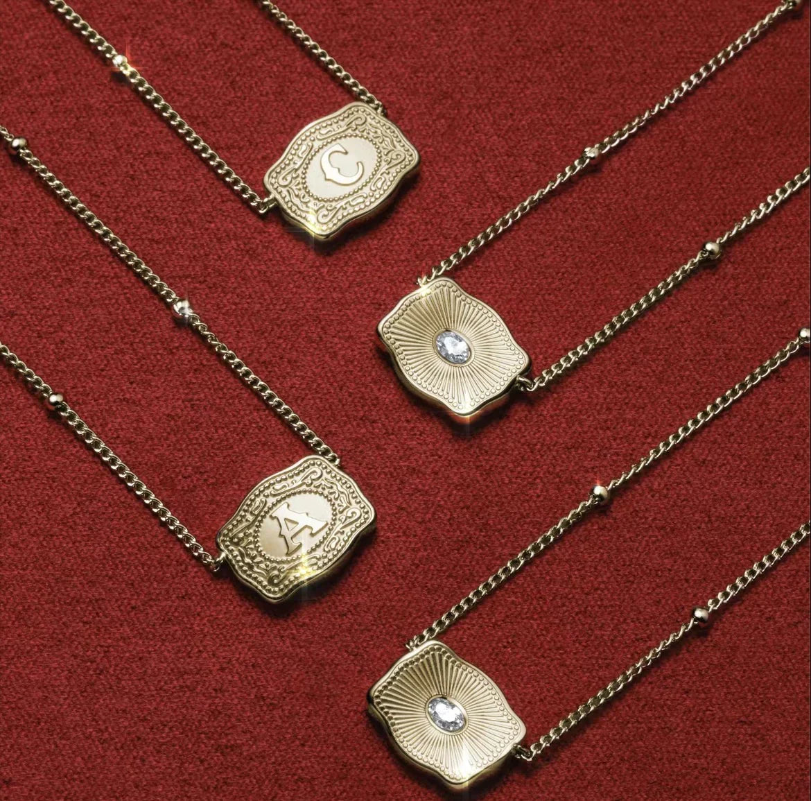 Mini Belt Buckle Necklace